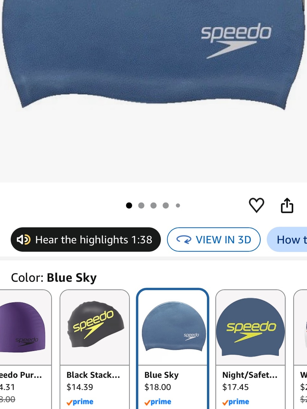 Swim Cap - Not Listed - Picture 3 of 4